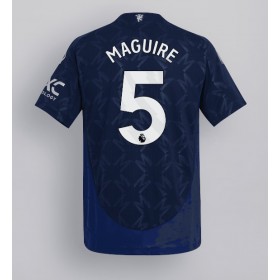 Manchester United Harry Maguire #5 Borte skjorte 2024-25 Kortermet